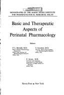 Tapa de Basic and therapeutic aspects of perinatal pharmacology