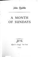 Tapa de A Month of Sundays