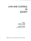 Tapa de Law and control in society