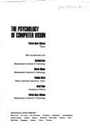 Tapa de The psychology of computer vision