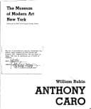 Tapa de Anthony Caro