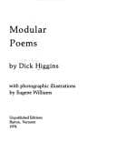 Tapa de Modular poems