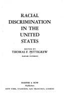 Tapa de Racial discrimination in the United States