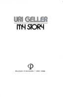 Tapa de Uri Geller, my story