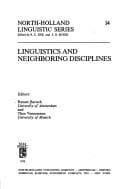 Tapa de Linguistics and neighboring disciplines