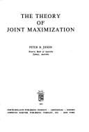 Tapa de The theory of joint maximization