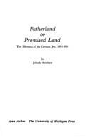 Tapa de Fatherland orpromised land