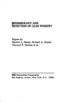 Tapa de Epidemiology and detection of lead toxicity
