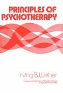 Tapa de Principles of psychotherapy