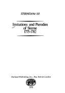 Tapa de Imitations and parodies of Sterne (1775-1782)