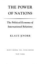 Tapa de The power of nations
