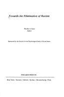 Tapa de Towards the elimination of racism