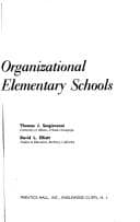 Tapa de Educational and organizational leadership in elementary schools