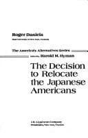 Tapa de The decision to relocate the Japanese Americans