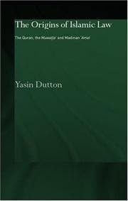 Tapa de The origins of Islamic law