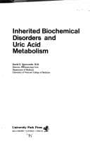 Tapa de Inherited biochemical disorders and uric acid metabolism