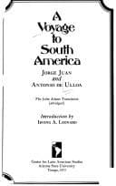 Tapa de Relación histórica del viage a la América Meridional