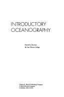 Tapa de Introductory oceanography