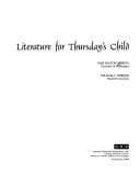 Tapa de Literature for Thursday's child