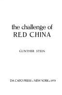 Tapa de The challenge of red China
