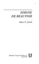 Tapa de Simone de Beauvoir