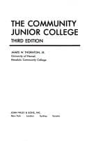 Tapa de The community junior college