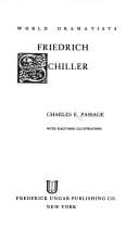 Tapa de Friedrich Schiller