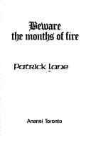 Tapa de Beware the months of fire