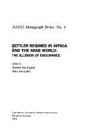 Tapa de Settler regimes in Africa and the Arab world