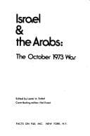 Tapa de Israel & the Arabs