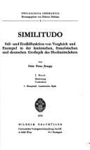 Tapa de Similitudo