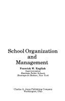Tapa de School organization and management