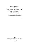 Tapa de Seven days of freedom