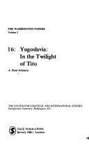 Tapa de Yugoslavia, in the twilight of Tito