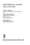 Tapa de Developmental systems and languages