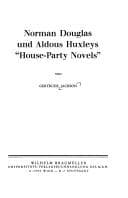 Tapa de Norman Douglas und Aldous Huxleys "house-party novels"