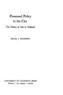 Tapa de Personnel Policy in the City