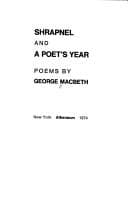 Tapa de Shrapnel and A poet's year