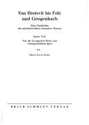 Tapa de Von Hrotsvit bis Folz und Gengenbach