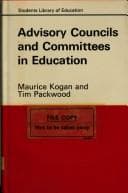 Tapa de Advisory councils and committees in education