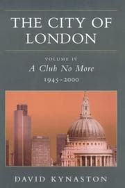 Tapa de The city of London