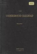 Tapa de The underground rail road