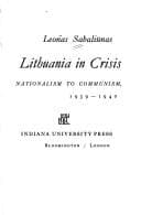 Tapa de Lithuania in crisis