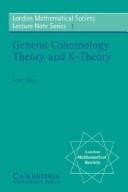 Tapa de General cohomology theory and K-theory