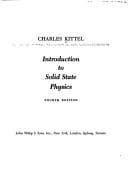 Tapa de Introduction to solid state physics.