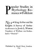 Tapa de King Arthur and his knights