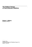 Tapa de The political themes of inter-American relations