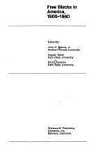 Tapa de Free Blacks in America, 1800-1860