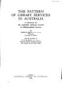 Tapa de The pattern of library services in Australia