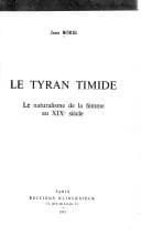 Tapa de Le tyran timide